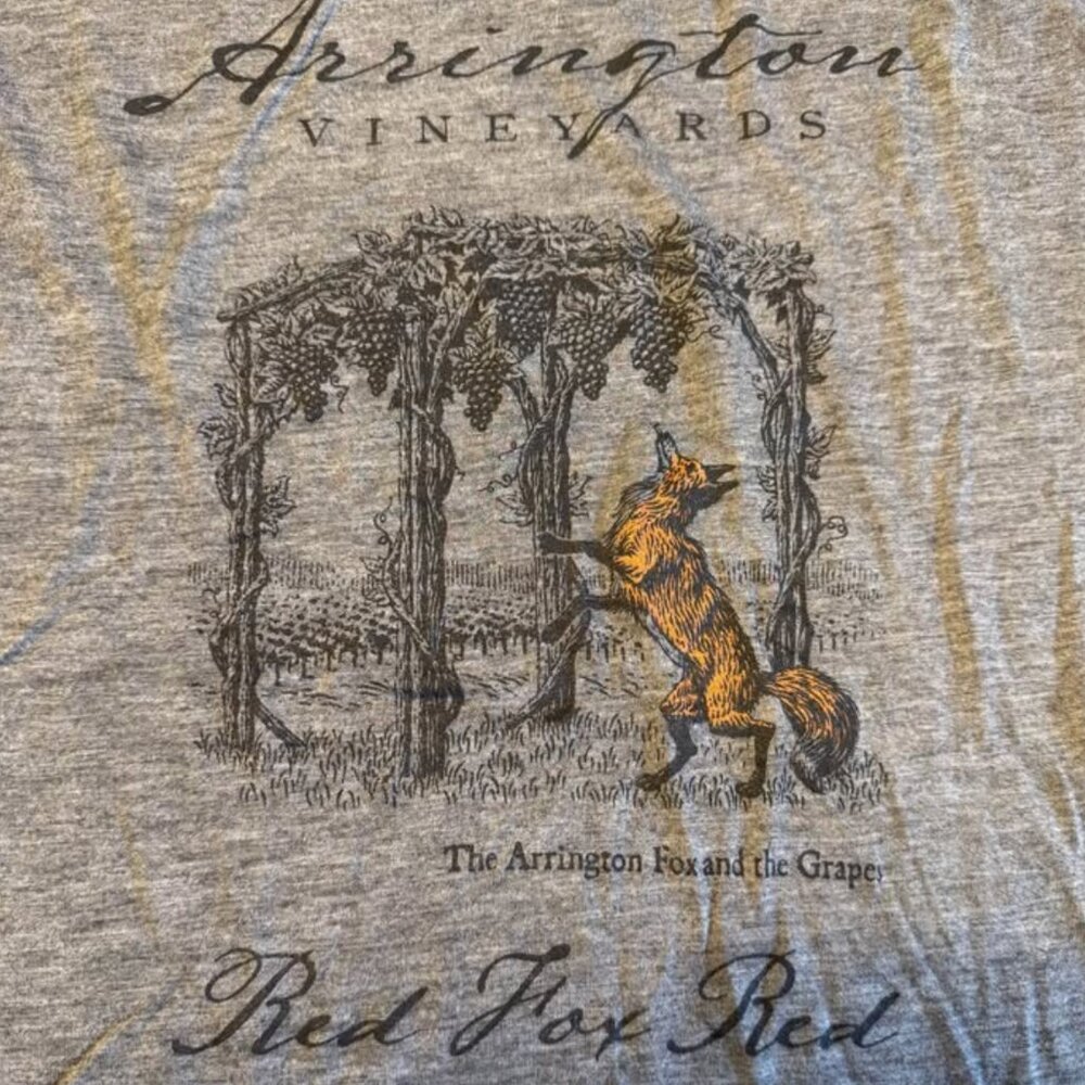 Arrington Vineyards Red Fox Red Tshirt